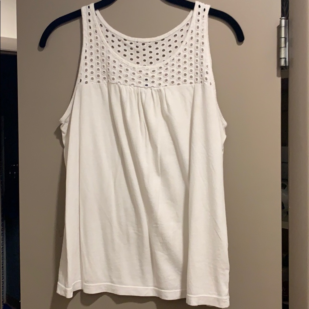 Old Navy Eyelet Tank Top